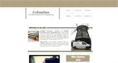 Desktop Screenshot of markcolumbus.co.uk