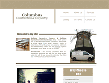 Tablet Screenshot of markcolumbus.co.uk